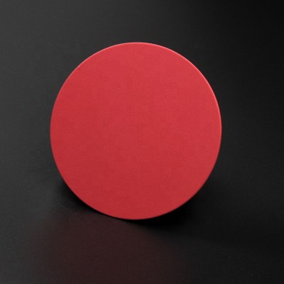 Blank design plain anodized Aluminum disk tag for distribution